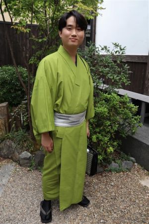 男性着物