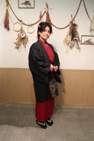 男性着物