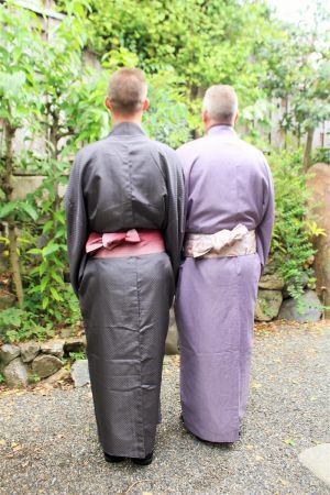 男性着物