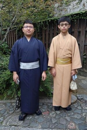 男性着物