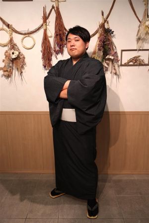 男性着物