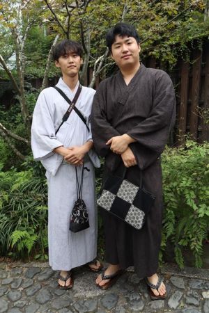 男性浴衣