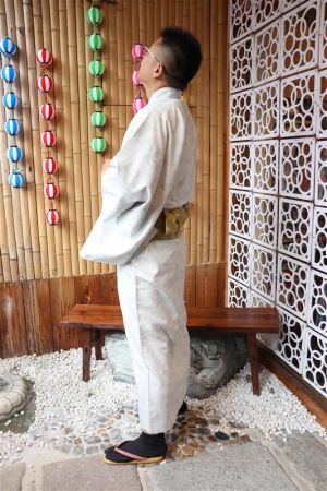 男性着物