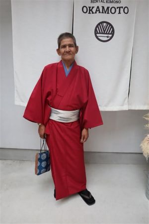 男性着物