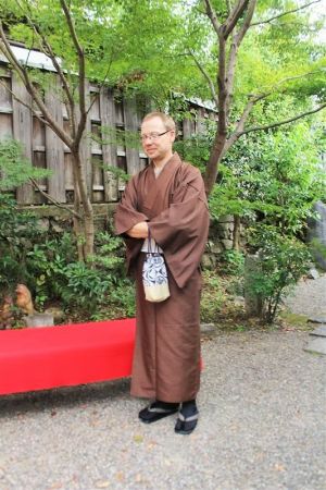 男性着物