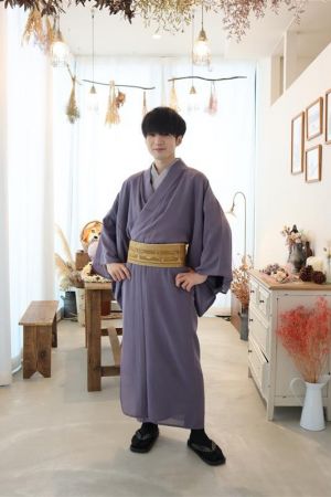 男性着物