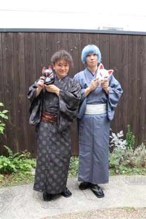 男性着物