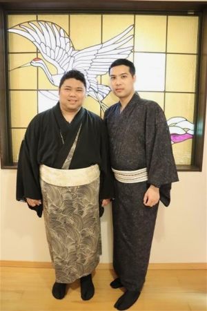 男性着物