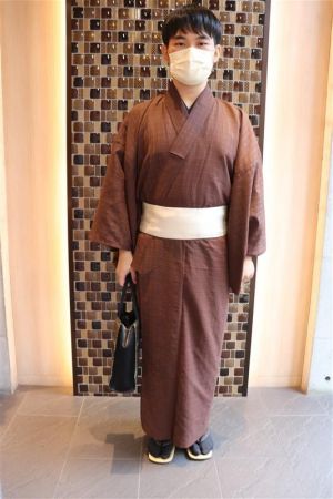 男性着物