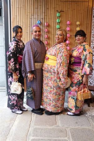 男性着物