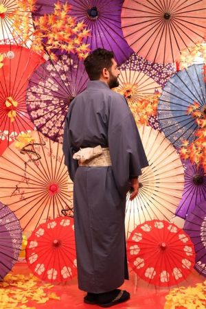 男性着物