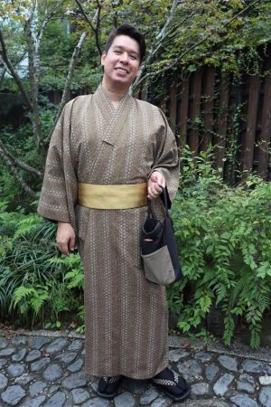 男性着物