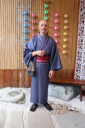 男性着物