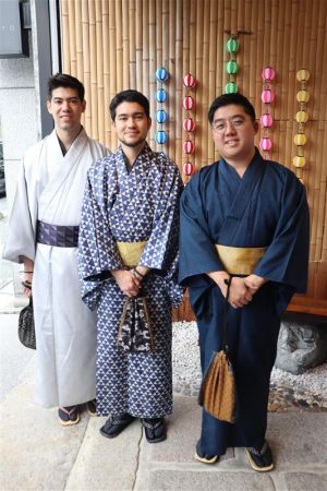 男性着物