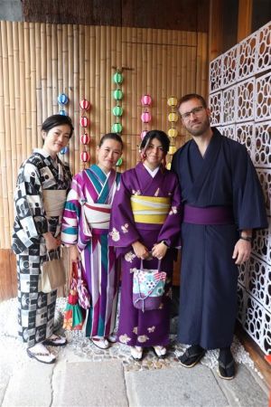 男性着物