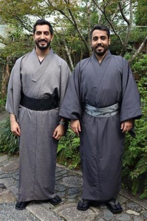 男性着物