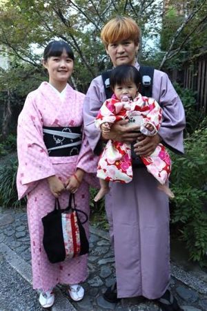 男性着物