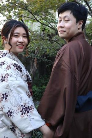 男性着物