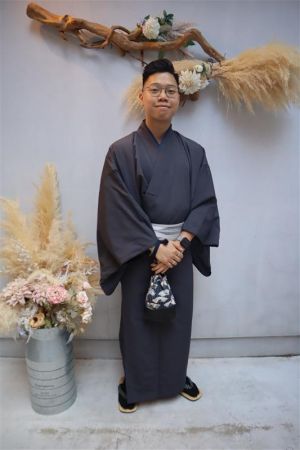 男性着物