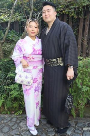 男性着物
