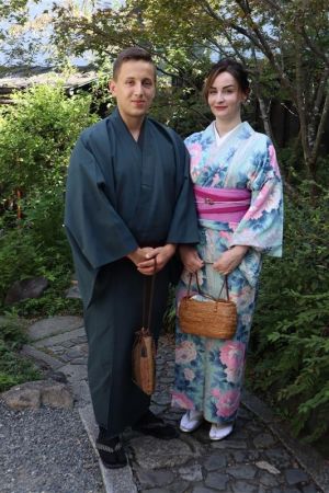 男性着物