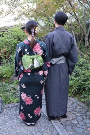 男性着物