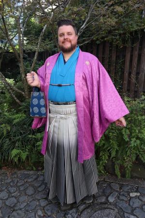 男性着物