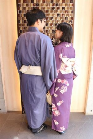 男性着物