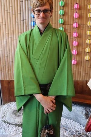 男性着物