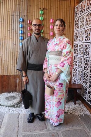 男性着物