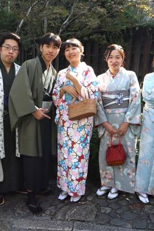 男性着物