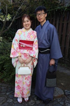 男性着物