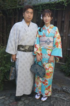 男性着物
