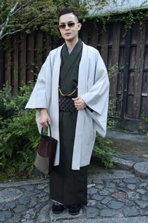 男性着物