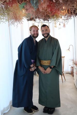 男性着物