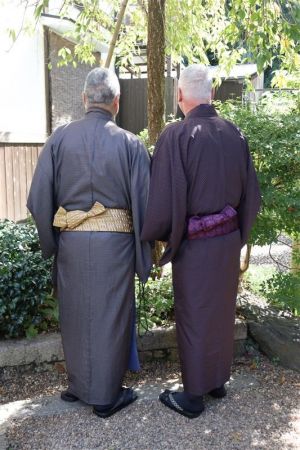 男性着物