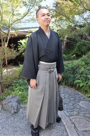 男性着物