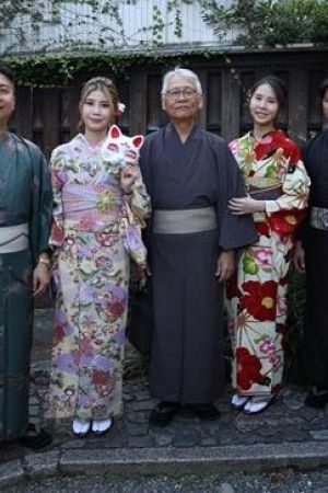 男性着物