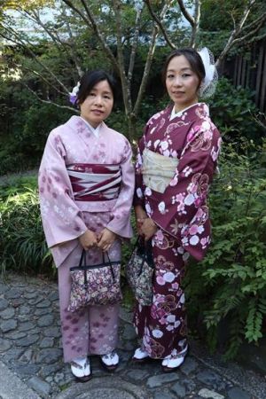 男性着物