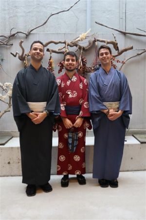 男性着物