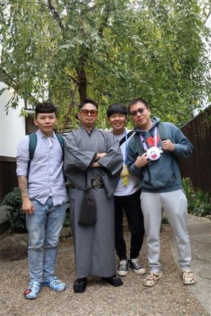 男性着物