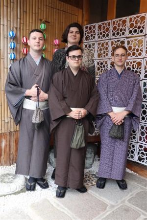 男性着物