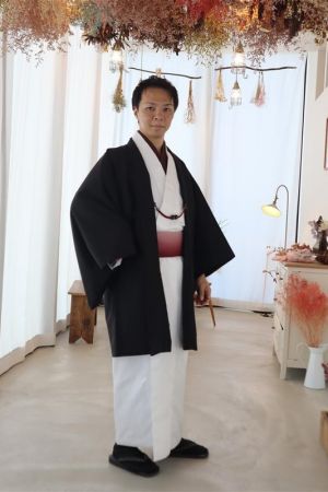 男性着物