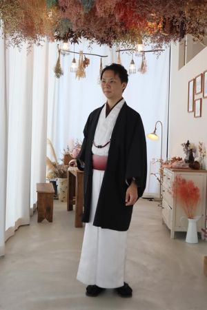 男性着物
