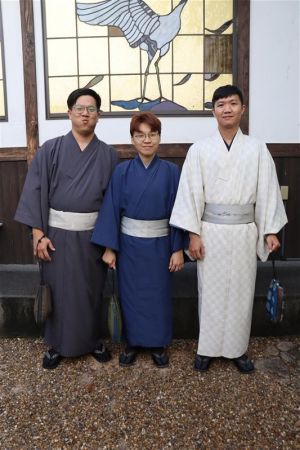 男性着物