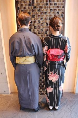 男性着物