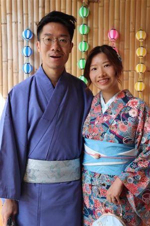 男性着物