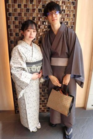 男性着物