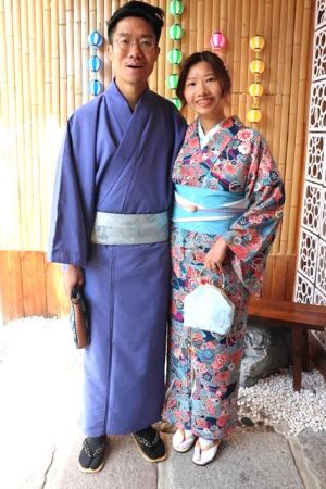 男性着物