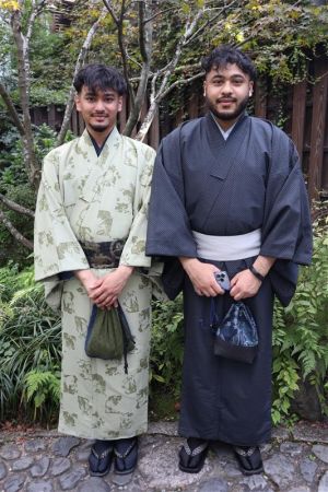 男性着物